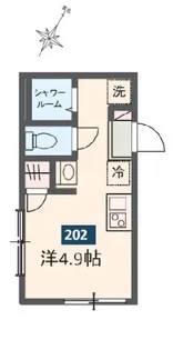 MELDIA浅草II【2階】の間取り
