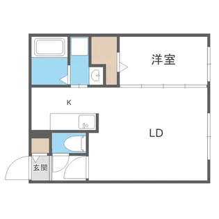 VICTOIRE麻生【3階】の間取り