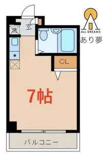 ウィズ白楽レジデンス【2階】の間取り