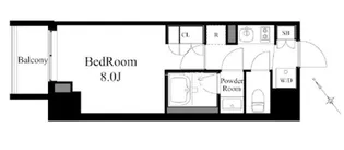 ラティエラ上野入谷【5階】の間取り