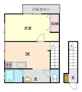 パーソナルマンション富士II【2階】の間取り
