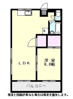 ラビットハウス向田【2階】の間取り