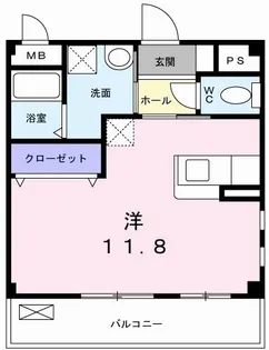パステル・ベル【2階】の間取り