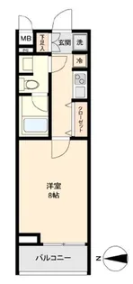 ARTESSIMO RATES【2階】の間取り