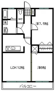 プリエ【2階】の間取り