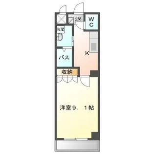 Sky-Mansion(スカイマンション)【4階】の間取り