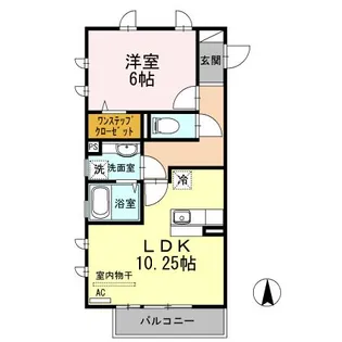 アルタイル【2階】の間取り