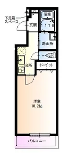 フジパレス山之内VIII番館【3階】の間取り