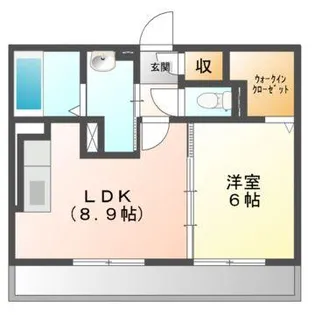 プルミエ A【2階】の間取り