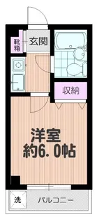 サンヒルズ東川口【2階】の間取り