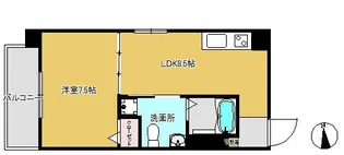 ハイグランデ矢上【5階】の間取り