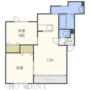 クラール発寒【2階】の間取り