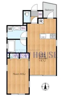 神楽坂S-one【9階】の間取り