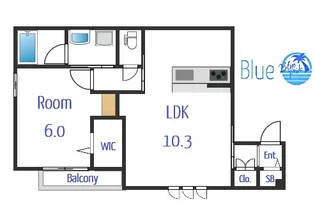 Plaisir VII【4階】の間取り