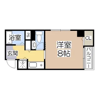 Collection阿倍野【5階】の間取り