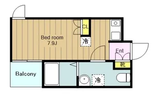 ベイルーム長後【2階】の間取り