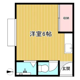 大山荘【2階】の間取り