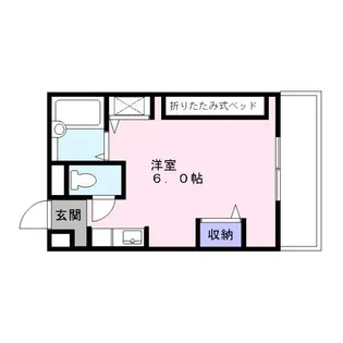 オリエンタルマンションI【3階】の間取り