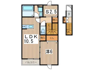 グランフェス【2階】の間取り