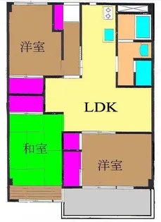 タイガグリーンヒル【2階】の間取り