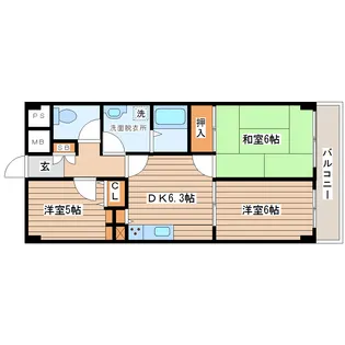 ライフピアIII【9階】の間取り