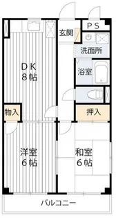 パインズプラーザ【3階】の間取り