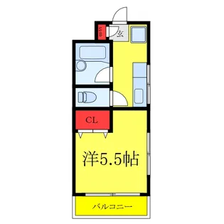 サンワードパレスTAMAOKA【4階】の間取り