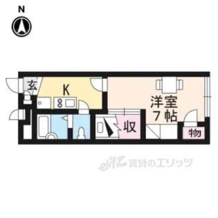 レオパレスよほろ【1階】の間取り
