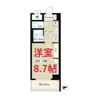 協和高輪マンション【4階】の間取り