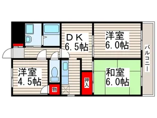 マンション・コイムII【3階】の間取り