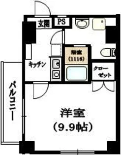 セレシア西巣鴨【5階】の間取り
