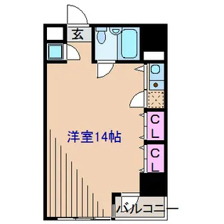 ライオンズプラザ新横浜【8階】の間取り