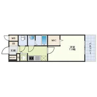 エスリード金山ル・グラン【13階】の間取り