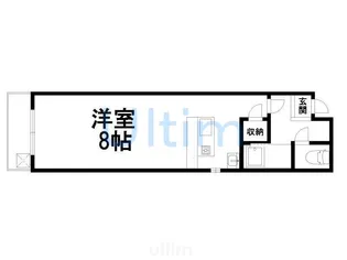 錦プラザ【5階】の間取り