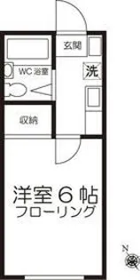 グリーンヒル西村【1階】の間取り