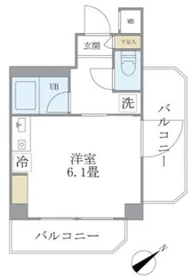 ラ・フラッツ【2階】の間取り
