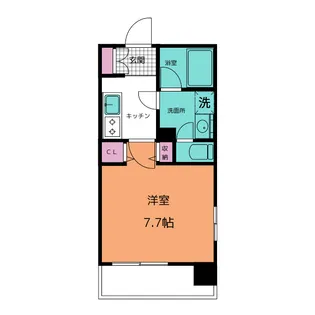 ラ シェンテ丸の内【5階】の間取り