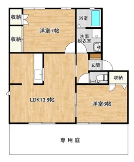 丸昭第7【1階】の間取り