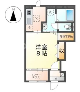 Olive Terrace【1階】の間取り
