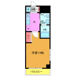インディア・グース【1階】の間取り