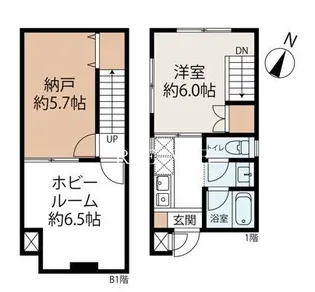 Grandir 神保町の間取り