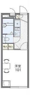 レオパレス御器所24【2階】の間取り