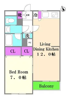 マイレジデンス【2階】の間取り