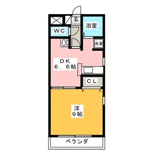 ガーデンヒルズ春日II【3階】の間取り
