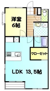 リーベロクヌギ【2階】の間取り
