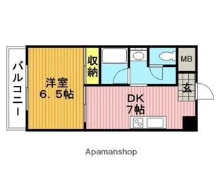 SHINO 36 BLDG.【11階】の間取り