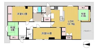 協栄マンションOYAMA【8階】の間取り