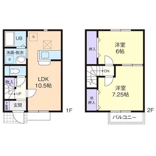 Casa Kouda Bの間取り