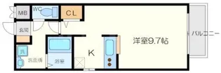 Forte緑地南【1階】の間取り