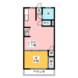 Hauska Talo SHINSEI【5階】の間取り